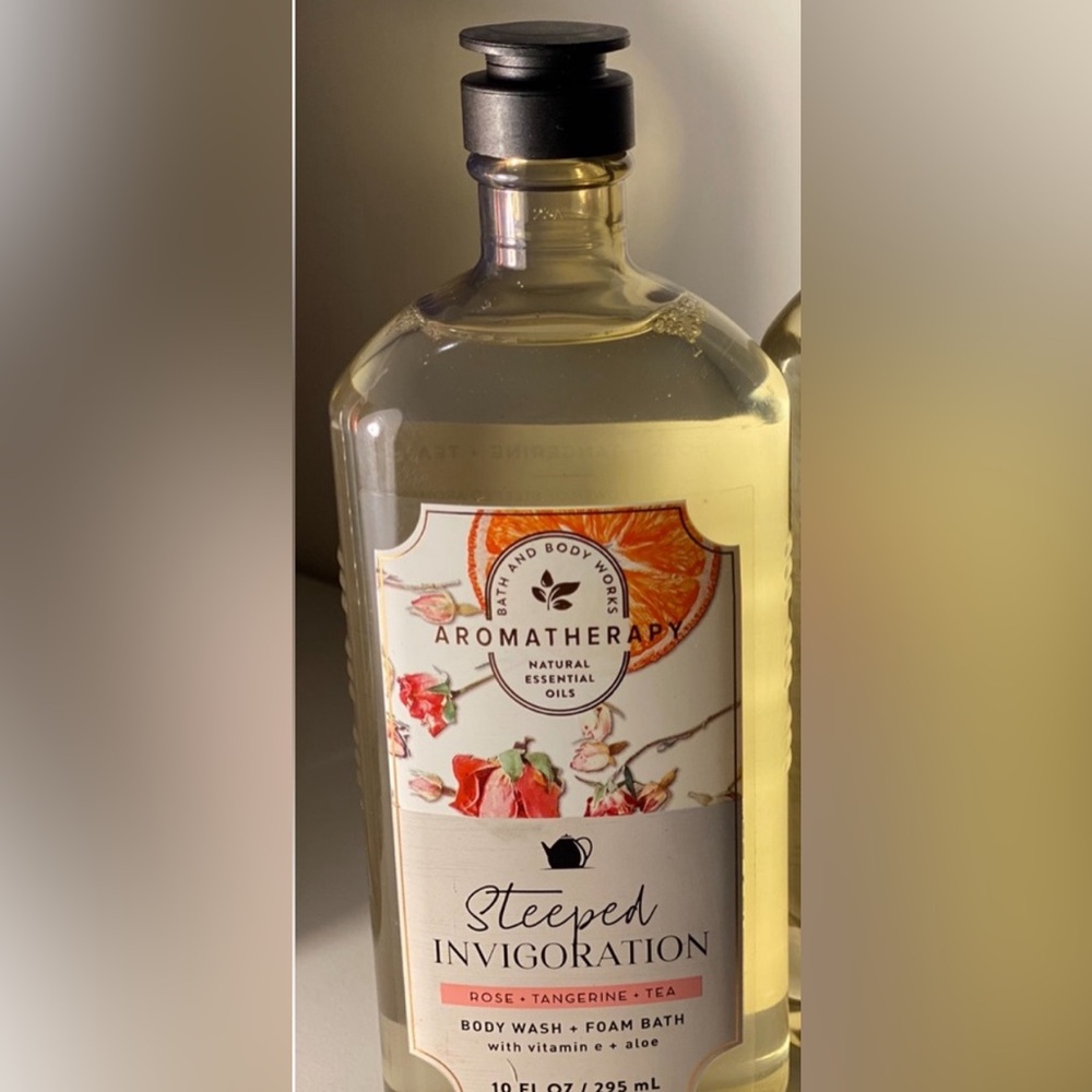 Rose•Tangerine•Tea Body Wash•Foam Bath, Aromatherapy, B&BW, NWT